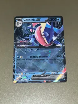 Pokemon TCG Stellar Crown Greninja EX Card 041/142 - STAMPED PROMO - Image 3