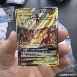 Espeon Deoxys GX Tag Team SM240 Pokemon Promo English LP/NM TCG CARD - Image 1
