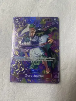 One Piece Card Game Zoro-Juurou OP05-067 Emperors in the New World Full Art Foil - Image 1