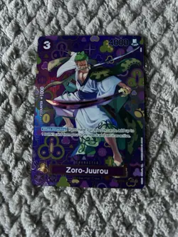One Piece Card Game Zoro-Juurou OP05-067 Emperors in the New World Full Art Foil - Image 3