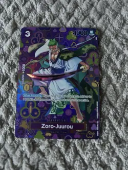 One Piece Card Game Zoro-Juurou OP05-067 Emperors in the New World Full Art Foil - Image 4