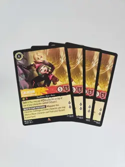 Calhoun Courageous Rescuer 26/204 Playset 4 cards - Archazia's Island - Image 1