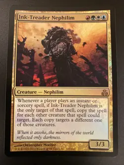 MTG Magic Ink-Treader Nephilim 117/165 FOIL Guildpact Rare NM English Copy - Image 1