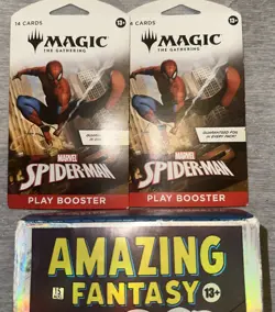 Magic The Gathering Amazing Fantasy Spider-Man Gift BUNDLE Sealed + 2 bonus - Image 3
