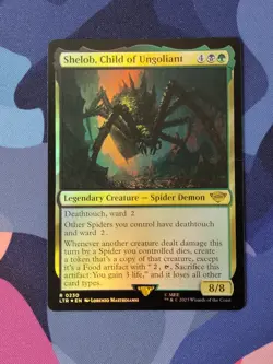 Shelob, Child of Ungoliant - Foil | 7% Off 2+ | UB: Lord of the Rings | NM | MTG - Image 1