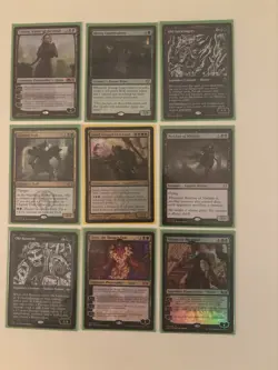 Jarad Golgari Lich Lord MTG EDH Commander Deck Custom Deck Sleeves And Deck box - Image 3