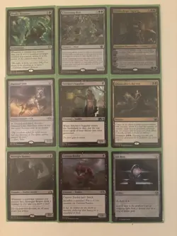 Jarad Golgari Lich Lord MTG EDH Commander Deck Custom Deck Sleeves And Deck box - Image 5