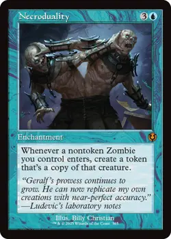 Foil - Necroduality (Retro Frame) - 365 / NM / English MTG - Image 1