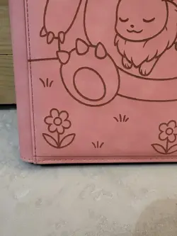 Snorlax Pokemon Laser Engraved Binder 9 Pocket (Misprint) - Image 3