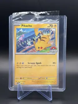 Pokemon TCG - Pikachu SVP 190 World Championships 2024 Promo - Stamped - Sealed - Image 1