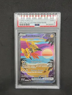 2023 Pokemon PAR EN: Special Illustration Rare TAPU KOKO ex PSA 9 - Image 2