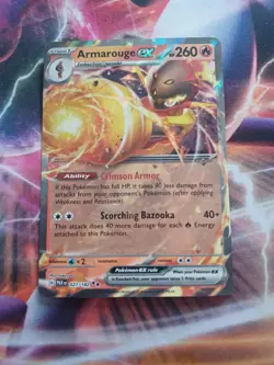 Armarouge ex 027/182 - Pokemon TCG Paradox Rift - Double Rare NM - Image 1