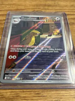 Pokemon TCG Gumshoos 153/132 ME01: Mega Evolution Illustration Rare Holo NM - Image 3