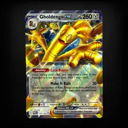 Pokemon TCG SV04: Paradox Rift Gholdengo ex #139/182 NM - Image 1