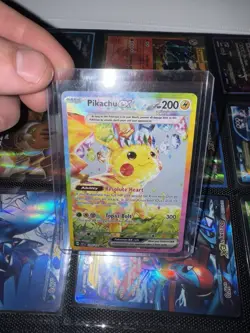 Pokemon Pikachu TCG Sir Surging Sparks EX #238/191 Mint Condition - Image 1