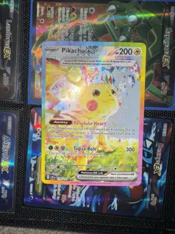 Pokemon Pikachu TCG Sir Surging Sparks EX #238/191 Mint Condition - Image 3