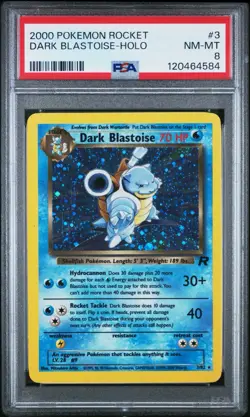 Pokemon Dark Blastoise #3 Team Rocket Holo - PSA 8 NM - WOTC - Image 1