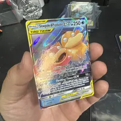 Pokemon TCG Slowpoke & Psyduck GX Tag Team 35/236 Unified Minds Ultra Rare LP/NM - Image 2