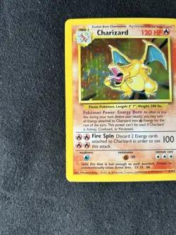 Pokemon CHARIZARD TCG Base Set 4/102 Holo Rare LP CONDITION!! - Image 4