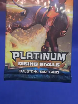 SEALED UNWEIGHED 2009 Pokemon Platinum Rising Rivals Booster Pack Houndoom Art - Image 3