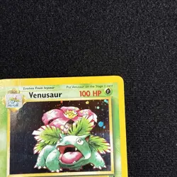 Pokemon Venusaur Black Star Promo 13 Holo WOTC Near Mint - Image 3