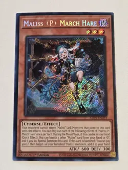 Maliss P March Hare ALIN-EN023 Secret Rare Yugioh 1st Edition Alliance Insight - Image 1