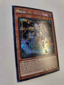 Maliss P March Hare ALIN-EN023 Secret Rare Yugioh 1st Edition Alliance Insight - Image 2