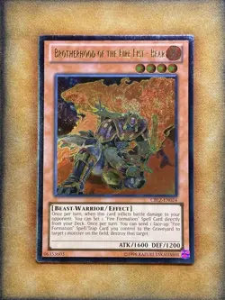 Yugioh Brotherhood of the Fire Fist - Bear CBLZ-EN024 Ultimate Rare NM - Image 1