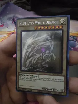 Yu-Gi-Oh Blue-Eyes White Dragon Ghost Rare 1st Edition GFP2-EN175 #1(Foil-Shift) - Image 2