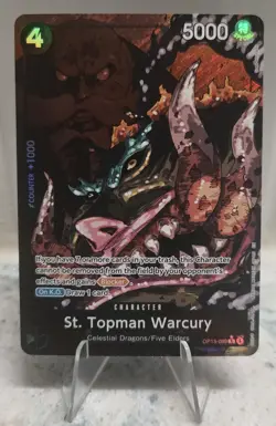 One Piece TCG - St. Topman Warcury (Alt Art) - Carrying On His Will (OP13-089) - Image 1