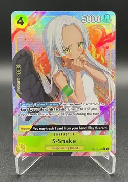 S-Snake OP13-114 R - Alt Art - Carrying On His Will - One Piece - English - Image 1