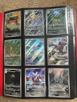 Pokemon Card Binder and Lot Collection Illustration Rare’s, Art Rare’s, Promos - Image 1