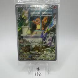 Charmander SEALED 044 Sv: Scarlet & Violet Promo Cards Holo Pokemon Black Star - Image 1