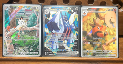 Pokemon TCG SIR/IR Lot - Meowth IR, Archaludon SIR, Pignite IR NM (All 3 Cards) - Image 1