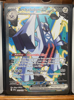 Pokemon TCG SIR/IR Lot - Meowth IR, Archaludon SIR, Pignite IR NM (All 3 Cards) - Image 3