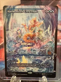 Harmonized Crescendo (0384) (Showcase) Lorwyn Eclipsed Foil - Image 2