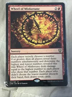 Wheel of Misfortune Commander Legends Regular - Image 1