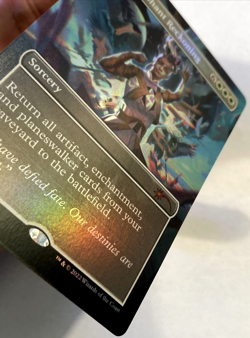 MTG Triumphant Reckoning BORDERLESS FOIL Secret Lair 1005 NM - Image 3