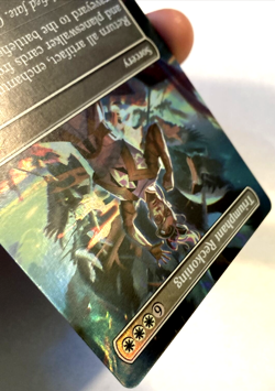 MTG Triumphant Reckoning BORDERLESS FOIL Secret Lair 1005 NM - Image 4