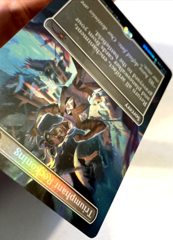 MTG Triumphant Reckoning BORDERLESS FOIL Secret Lair 1005 NM - Image 5