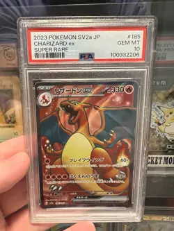 2023 Pokemon Japanese Sv2a-Pokemon 151 Charizard Ex Super Rare PSA 10 - Image 1
