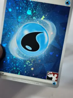 Play! Pokemon Prize Pack 6 Cosmo Holo Water Basic Energy SVE011 - SWIRL - Image 2