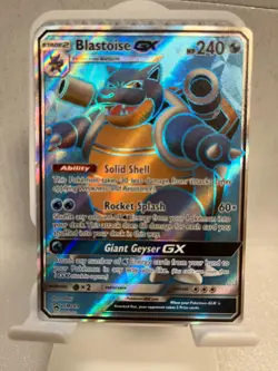 Pokemon Blastoise GX SM189 Black Star Promo Full Art - Image 1