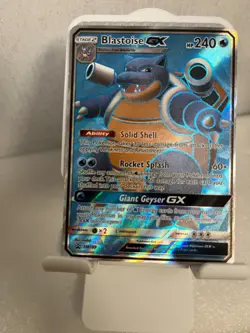 Pokemon Blastoise GX SM189 Black Star Promo Full Art - Image 3