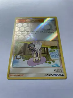 Lillie 62/73 NM *Holo Bleed Error* Reverse Holo Shining Legends 2017 Pokemon TCG - Image 3