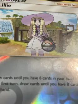 Lillie 62/73 NM *Holo Bleed Error* Reverse Holo Shining Legends 2017 Pokemon TCG - Image 5