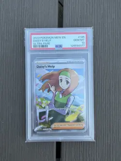 Pokemon TCG Daisy's Help Scarlet & Violet Trainer Holo Ultra Rare PSA 10 English - Image 1