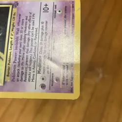 Pokemon TCG Mr. Mime Jungle 6/64 Holo Rare Unlimited Wizards of the Coast - Image 3