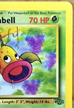 Weepinbell 48/64 Jungle Set 1st Edition 1999 Vintage Pokemon TCG - Image 2