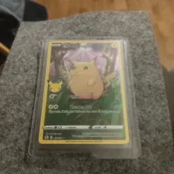FULL ART Pikachu 005/025 Pokemon 25th Anniversary Celebrations Holo Foil - Image 2